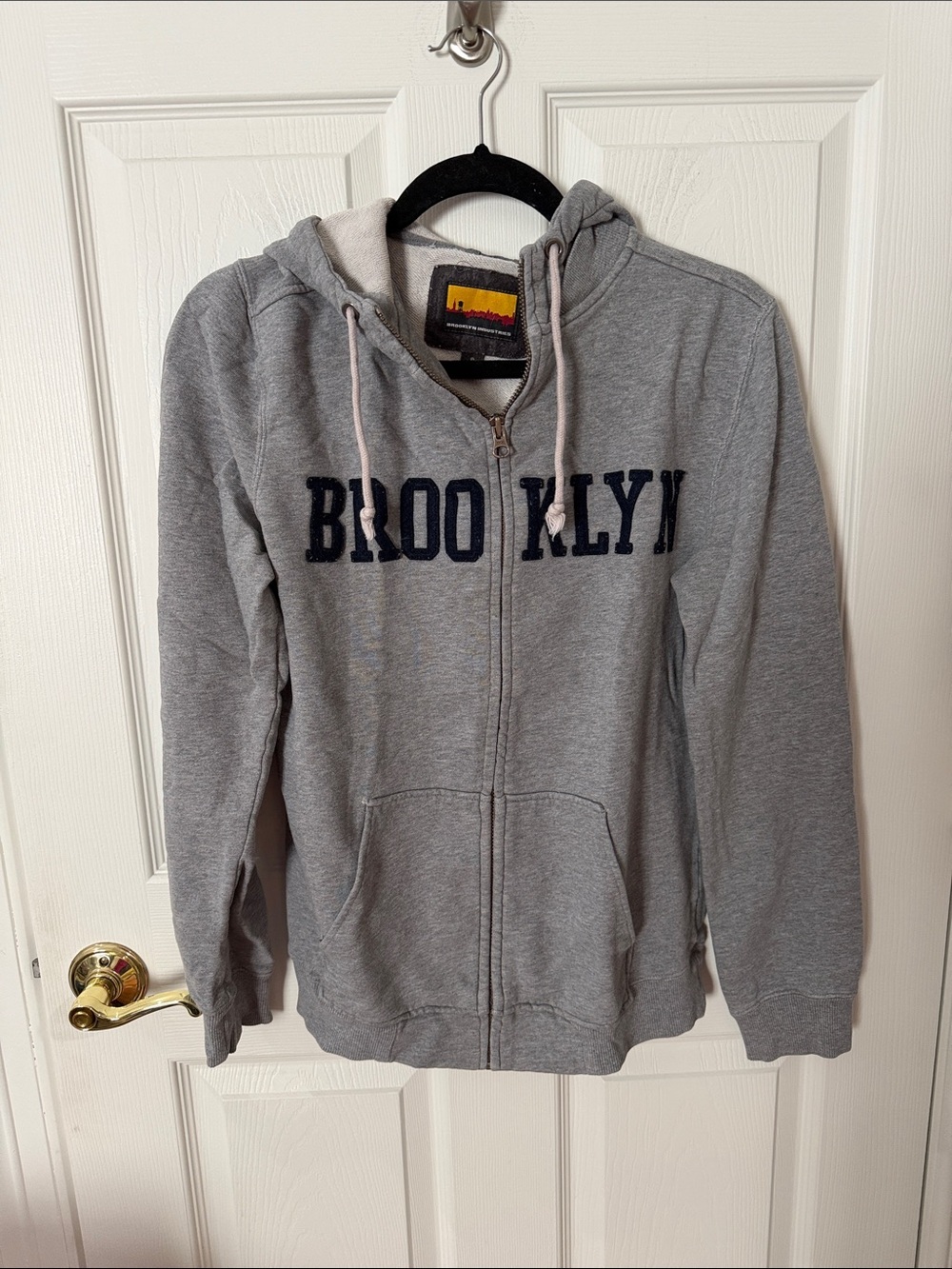 Brooklyn industries Gray Zip-Up Hoodie men’s small